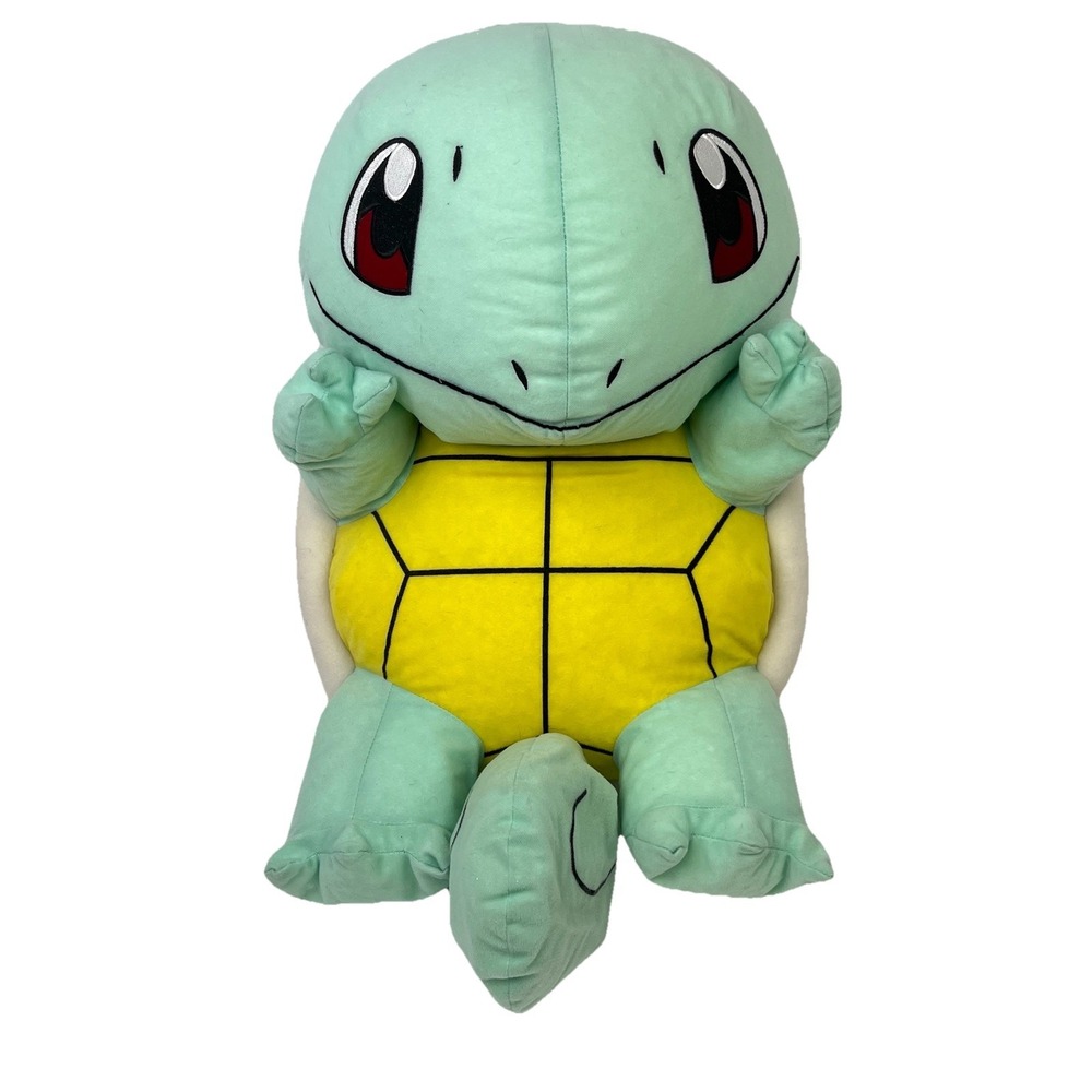 Squirtle Pokémon Toy Factory Plush Giant Jumbo Stuffed Turtle Official 2017‎ Big